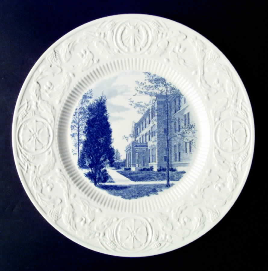 Duke University Blue Dinner Plate by Wedgwood-1