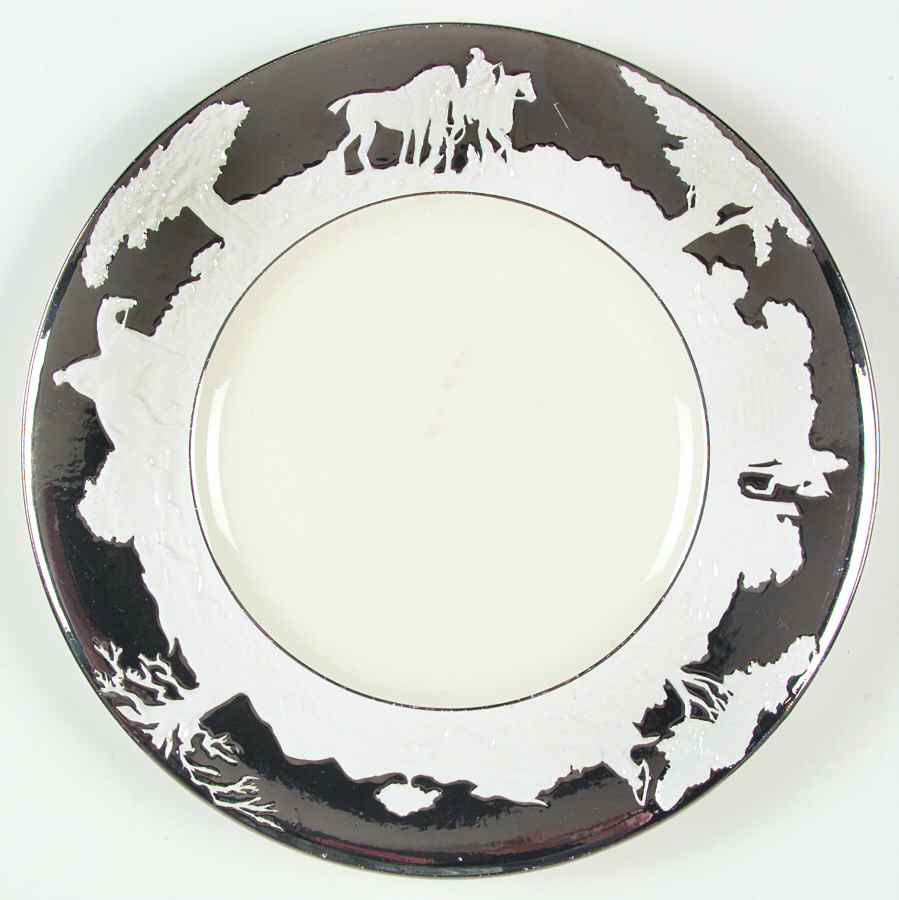 D'Ye Ken John Peel Dinner Plate by Wedgwood-1