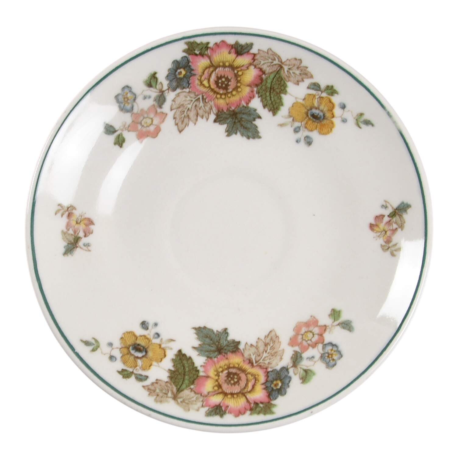 Eastern Flowers Saucer for Demitasse Cup by Wedgwood-1