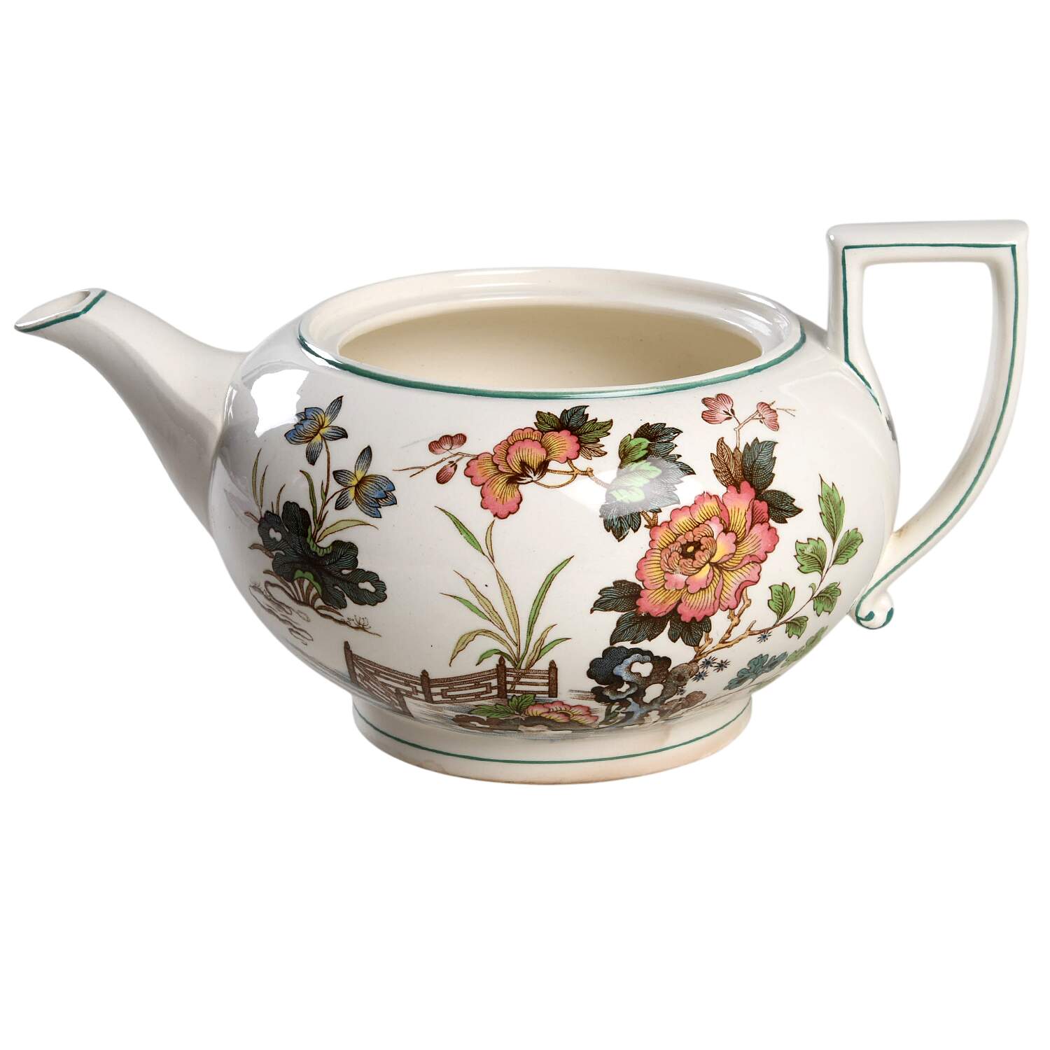Eastern Flowers Teapot No Lid by Wedgwood-1