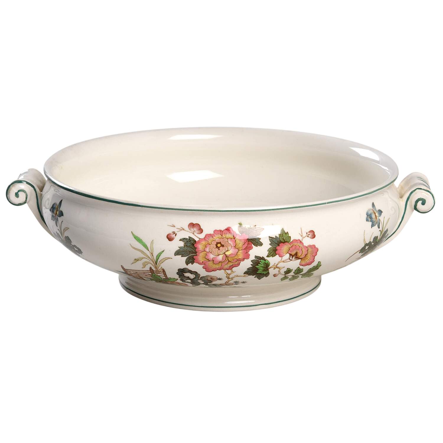 Eastern Flowers Round Vegetable No Lid by Wedgwood-1