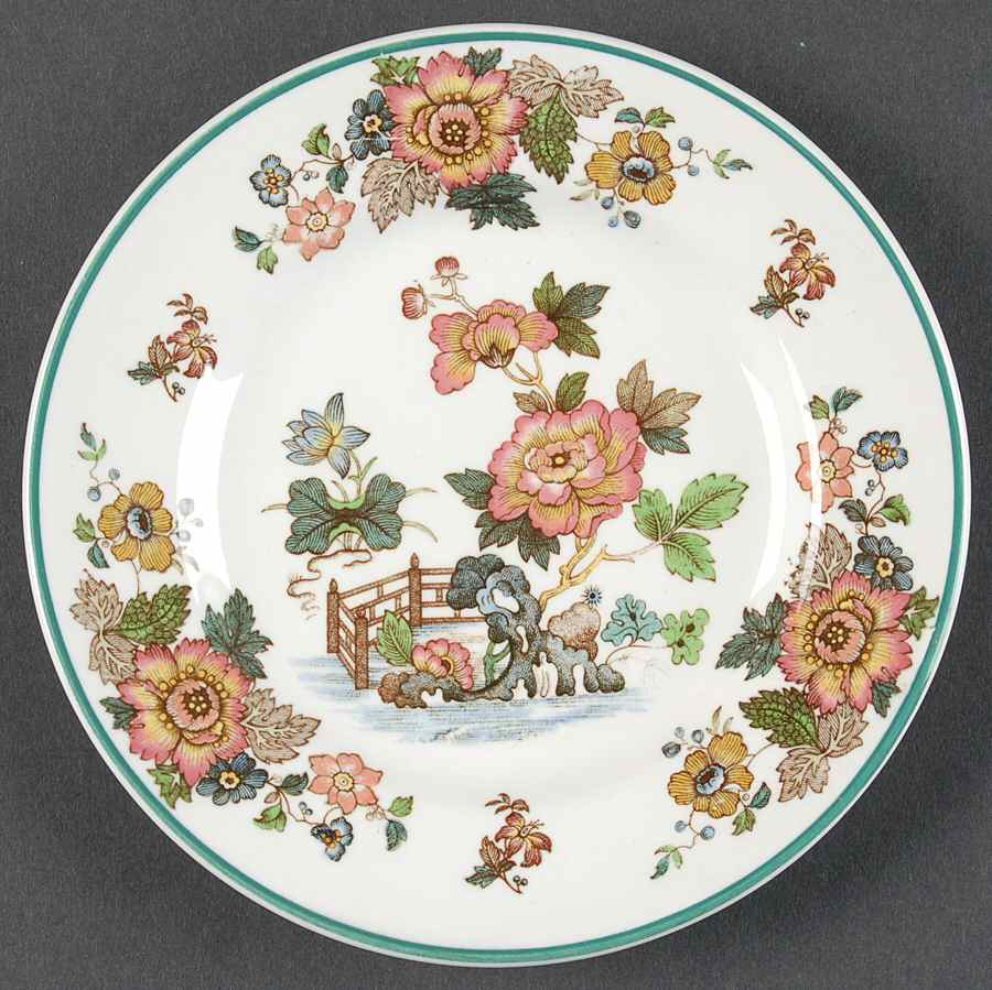 Eastern Flowers Bread & Butter Plate by Wedgwood-1