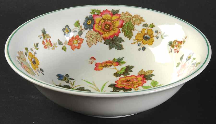Eastern Flowers Coupe Cereal Bowl by Wedgwood-1