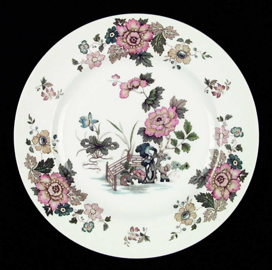 Eastern Flowers Dinner Plate by Wedgwood-1