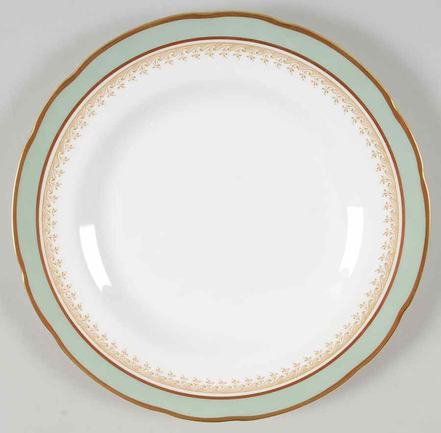 Eccles Bead Celadon Luncheon Plate by Wedgwood-1
