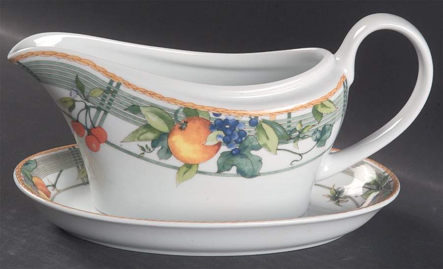 Eden Gravy Boat & Underplate/Relish by Wedgwood-1