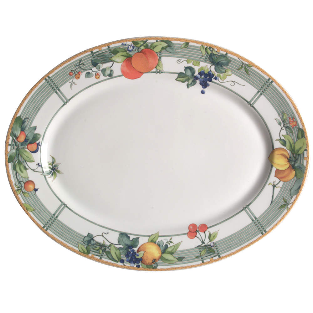 Eden 14" Oval Serving Platter by Wedgwood-1