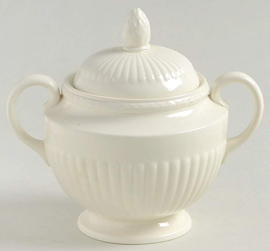 Edme Mini Sugar Bowl & Lid by Wedgwood-1