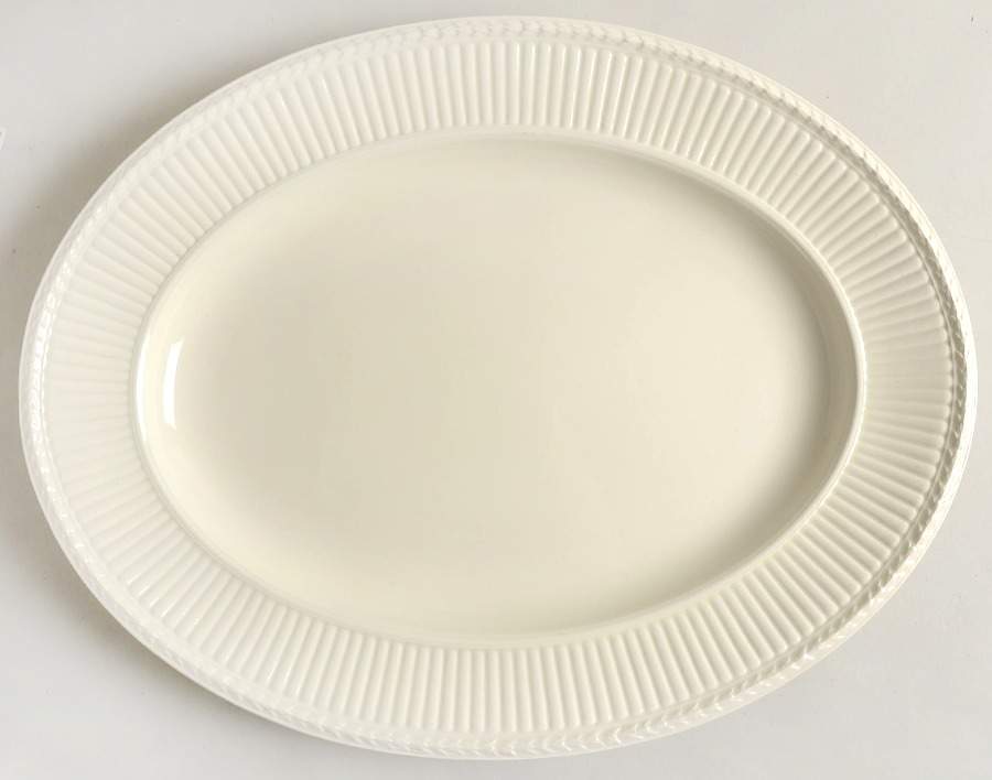 Edme 17" Oval Serving Platter by Wedgwood-1