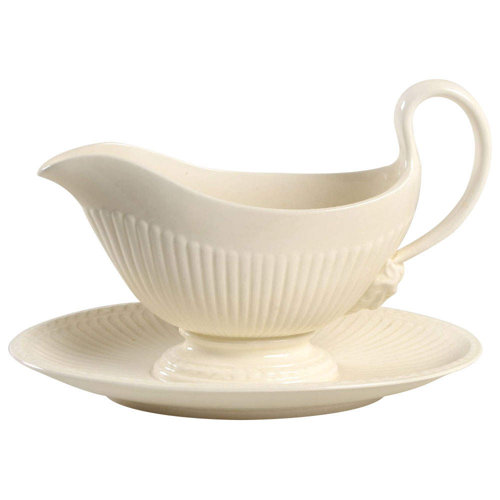 Edme Gravy Boat with Attached Underplate by Wedgwood-1