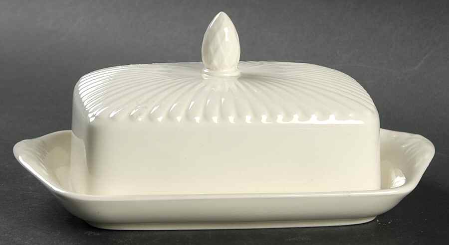 Edme Rectangular Covered Butter by Wedgwood-1