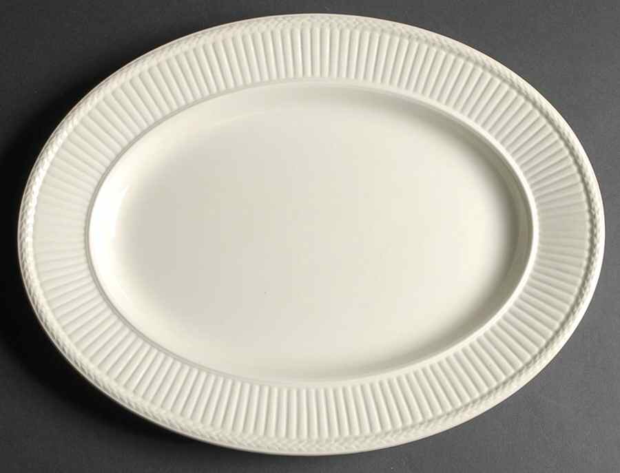 Edme 15" Oval Serving Platter by Wedgwood-1