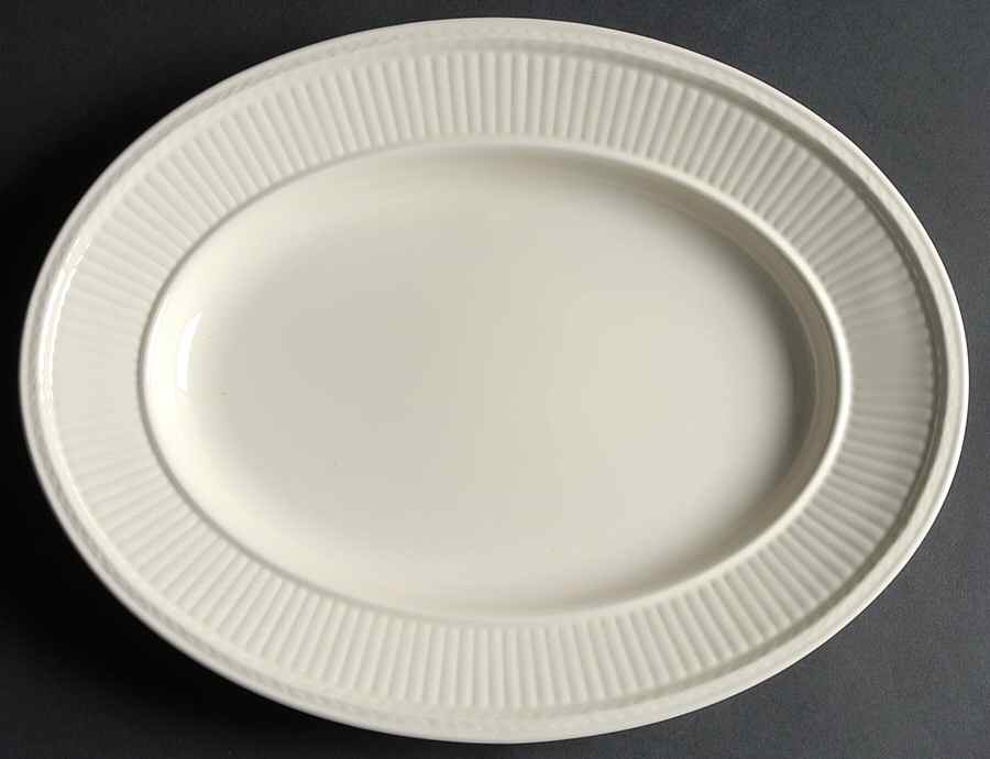 Edme 19" Oval Serving Platter by Wedgwood-1