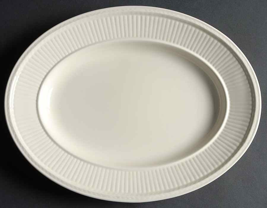 Edme 13" Oval Serving Platter by Wedgwood-1