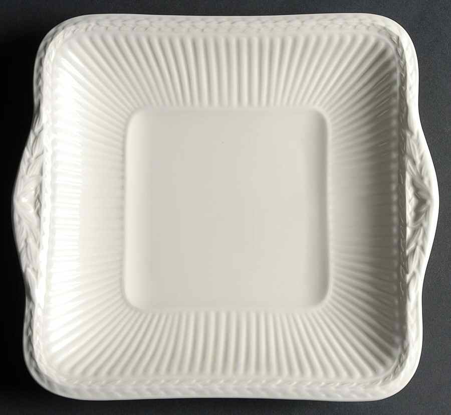 Edme Square Handled Cake Plate by Wedgwood-1