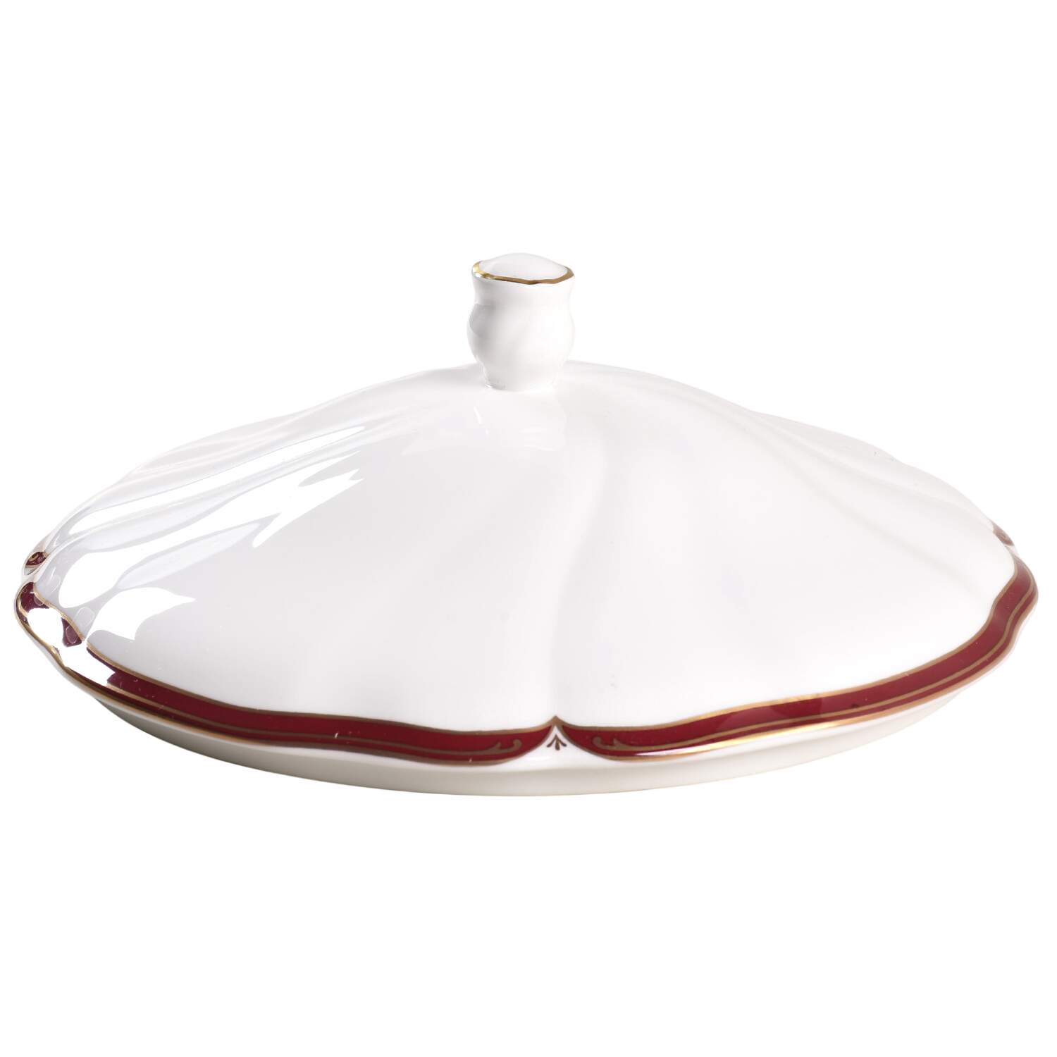 Empress Ruby Lid for Round Vegetable by Wedgwood-1