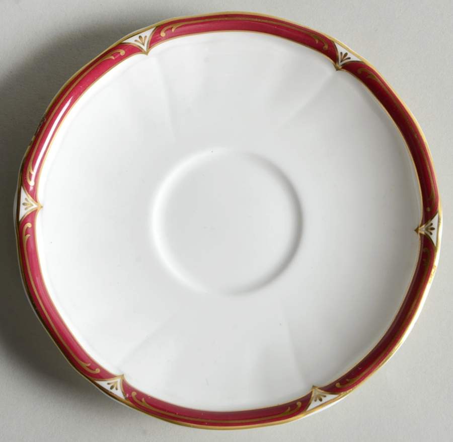 Empress Ruby Saucer for Demitasse Cup by Wedgwood-1