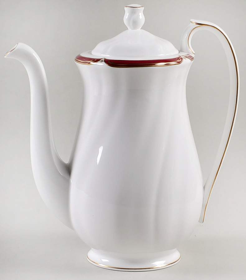 Empress Ruby Coffee Pot & Lid by Wedgwood-1