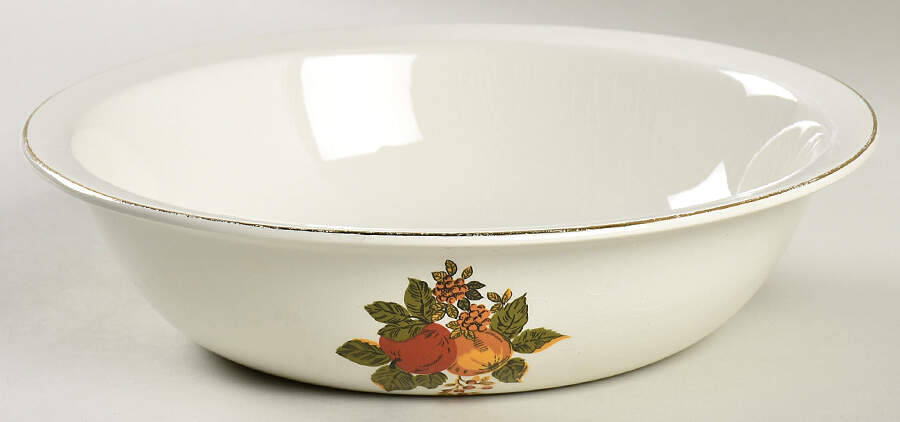 English Harvest Round Vegetable No Lid by Wedgwood-1