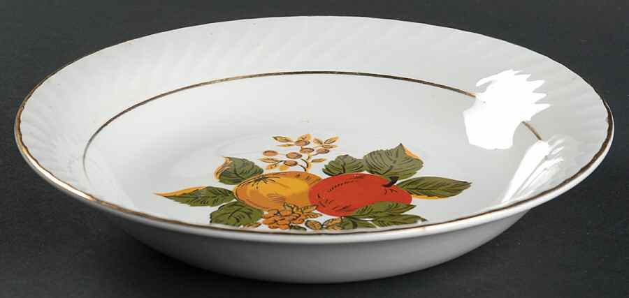 English Harvest Coupe Soup Bowl by Wedgwood-1