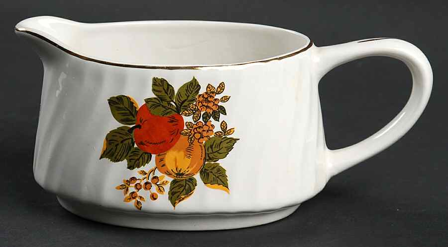 English Harvest Gravy Boat by Wedgwood-1