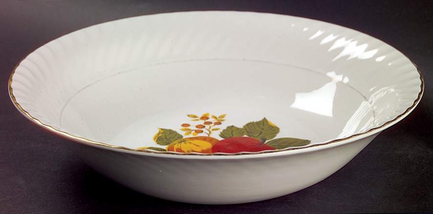 English Harvest 9" Round Vegetable Bowl by Wedgwood-1