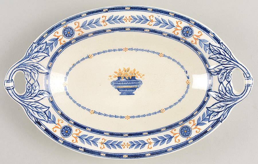 The Etruria (Blue Laurel) Relish by Wedgwood-1