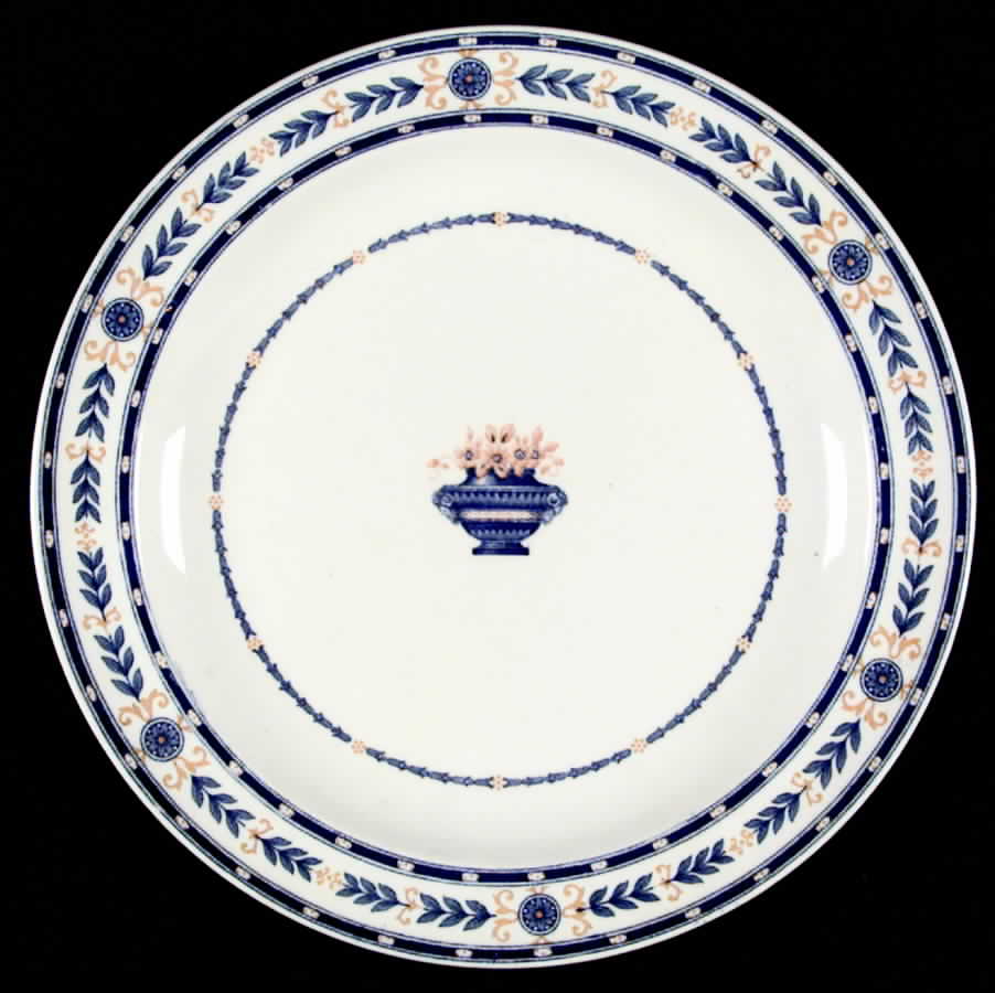 The Etruria (Blue Laurel) Dinner Plate by Wedgwood-1