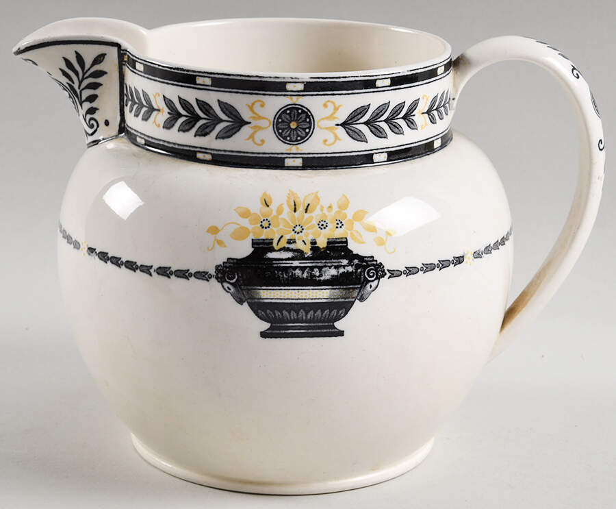 The Etruria (Black Laurel) 68 Oz Pitcher by Wedgwood-1