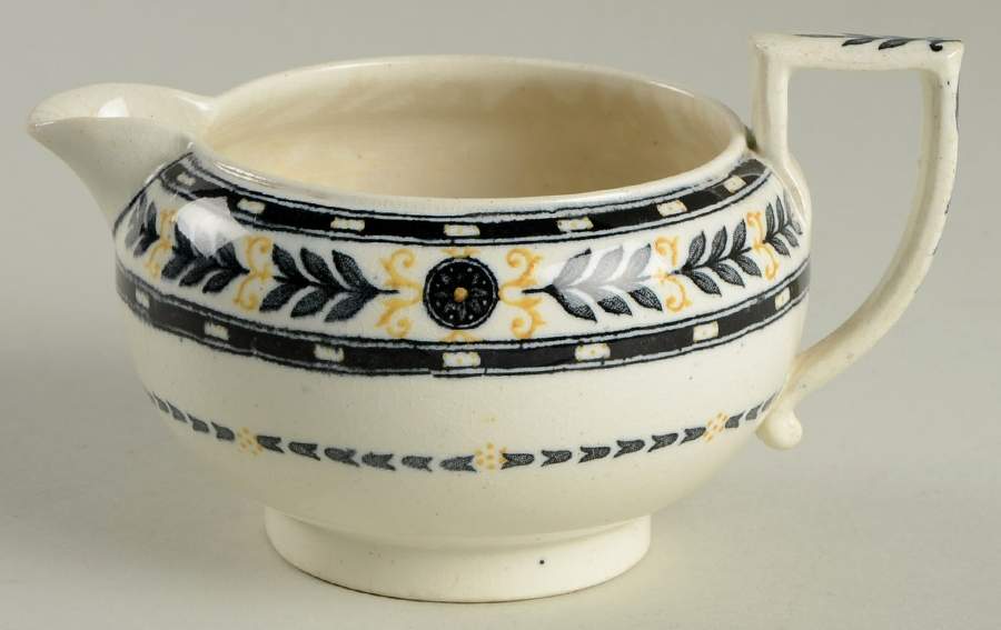 The Etruria (Black Laurel) Creamer by Wedgwood-1