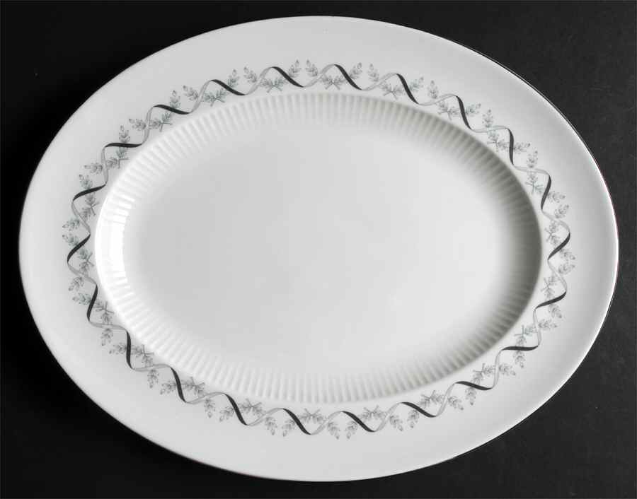 Fairmont 14" Oval Serving Platter by Wedgwood-1