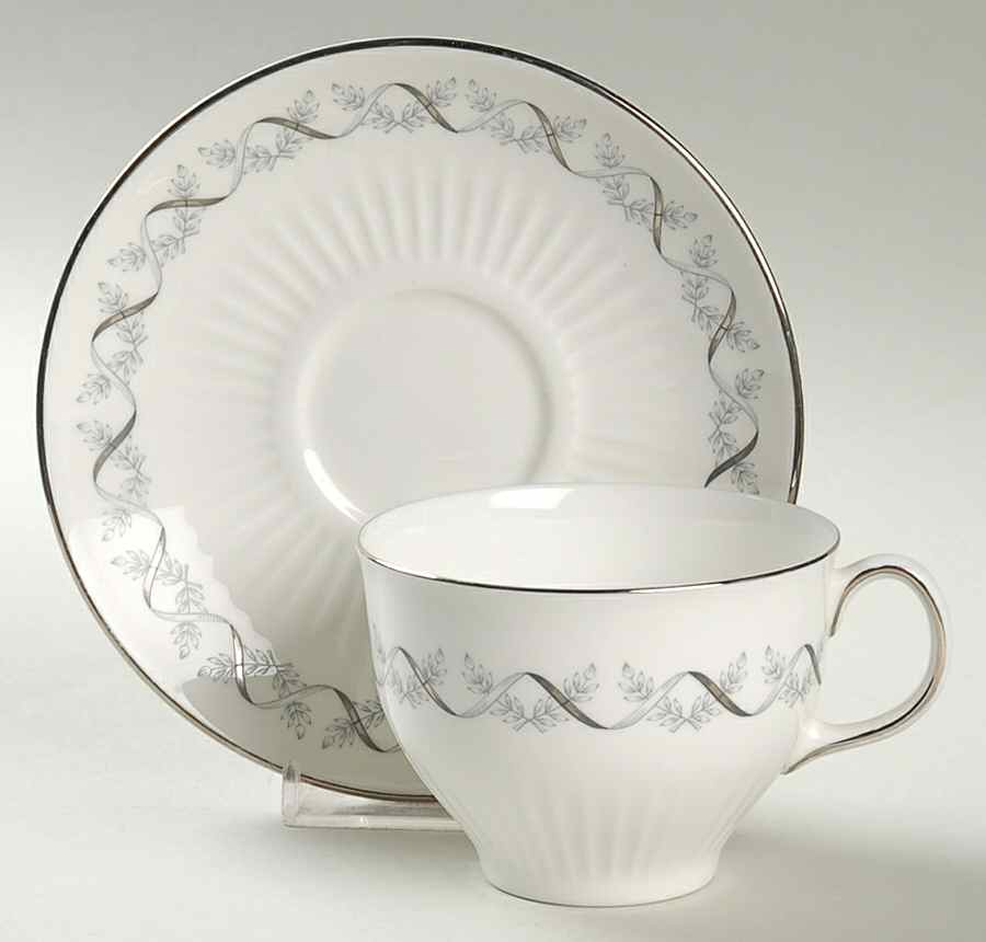 Fairmont Flat Cup & Saucer Set by Wedgwood-1