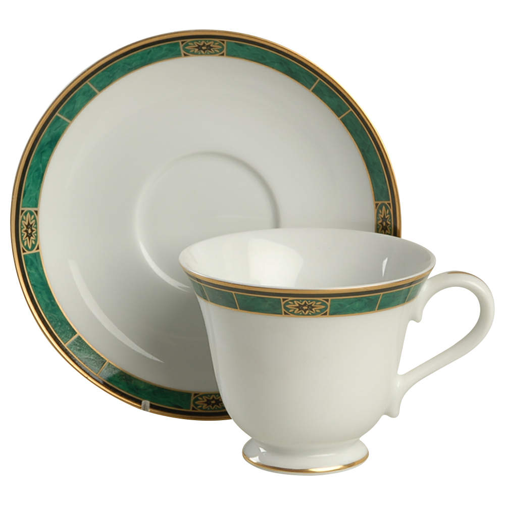 Fairfield Footed Cup & Saucer Set by Wedgwood-1