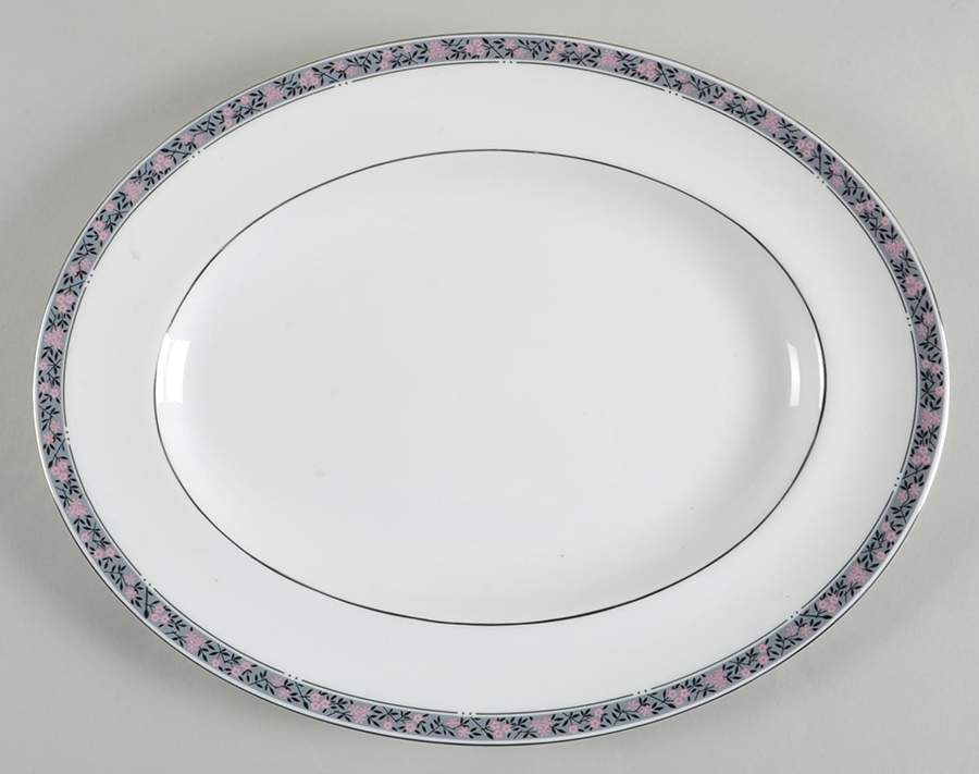 Fairmont 14" Oval Serving Platter by Wedgwood-1