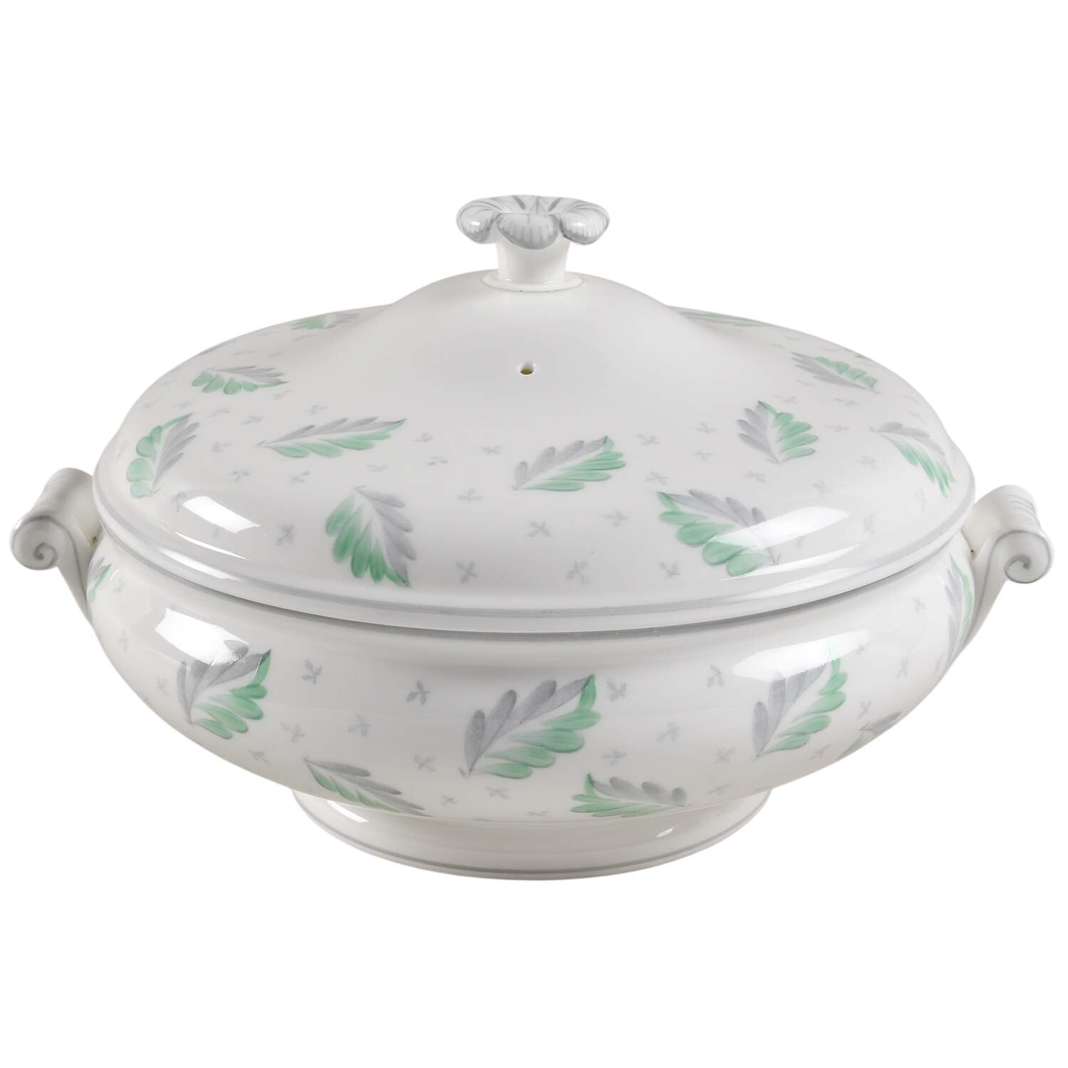Falling Leaves Round Covered Vegetable by Wedgwood-1