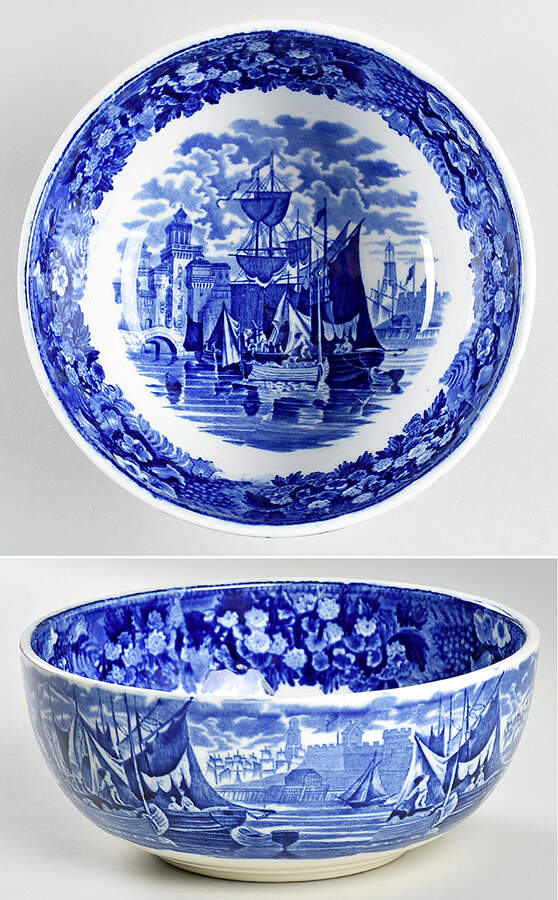 Ferrara Blue (No Trim) 8" Nested Mixing Bowl by Wedgwood-1