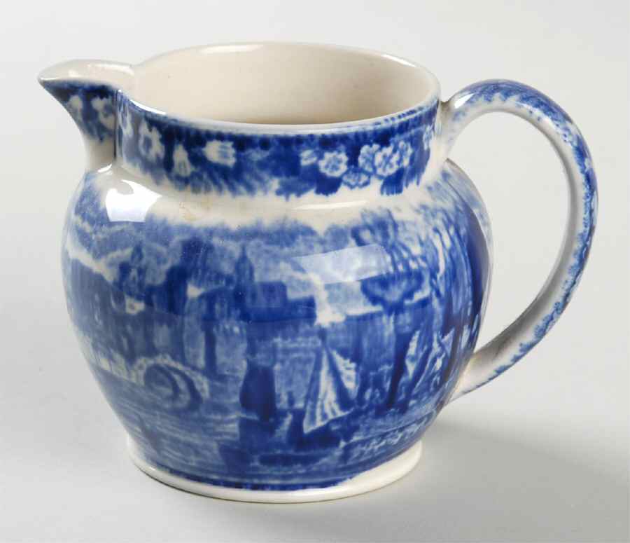 Ferrara Blue (No Trim) Creamer by Wedgwood-1