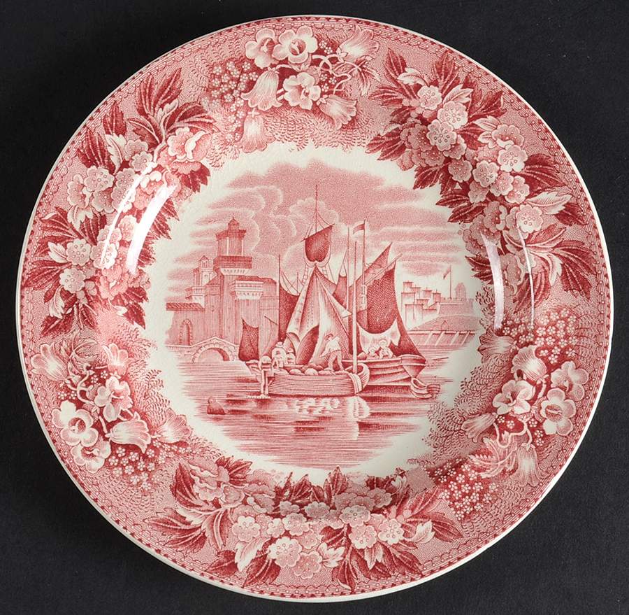 Ferrara Pink (No Trim) Bread & Butter Plate by Wedgwood-1