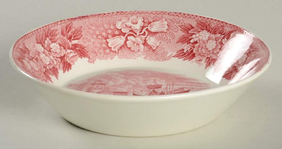 Ferrara Pink (No Trim) Fruit/Dessert (Sauce) Bowl by Wedgwood-1