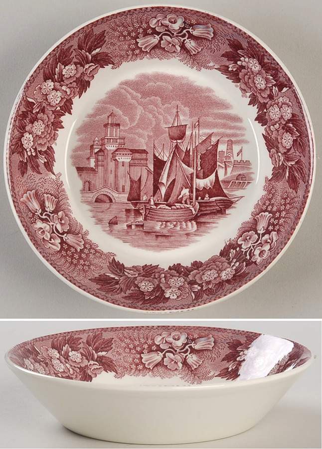 Ferrara Plum (No Trim) Fruit/Dessert (Sauce) Bowl by Wedgwood-1