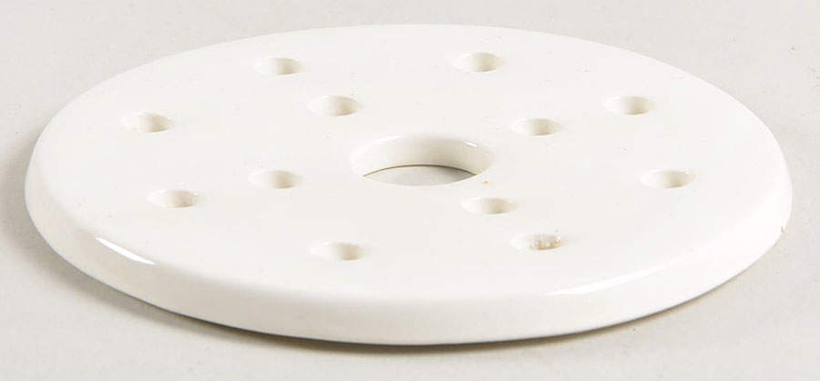 Ferrara Plum (No Trim) Strainer for Round Butter by Wedgwood-1