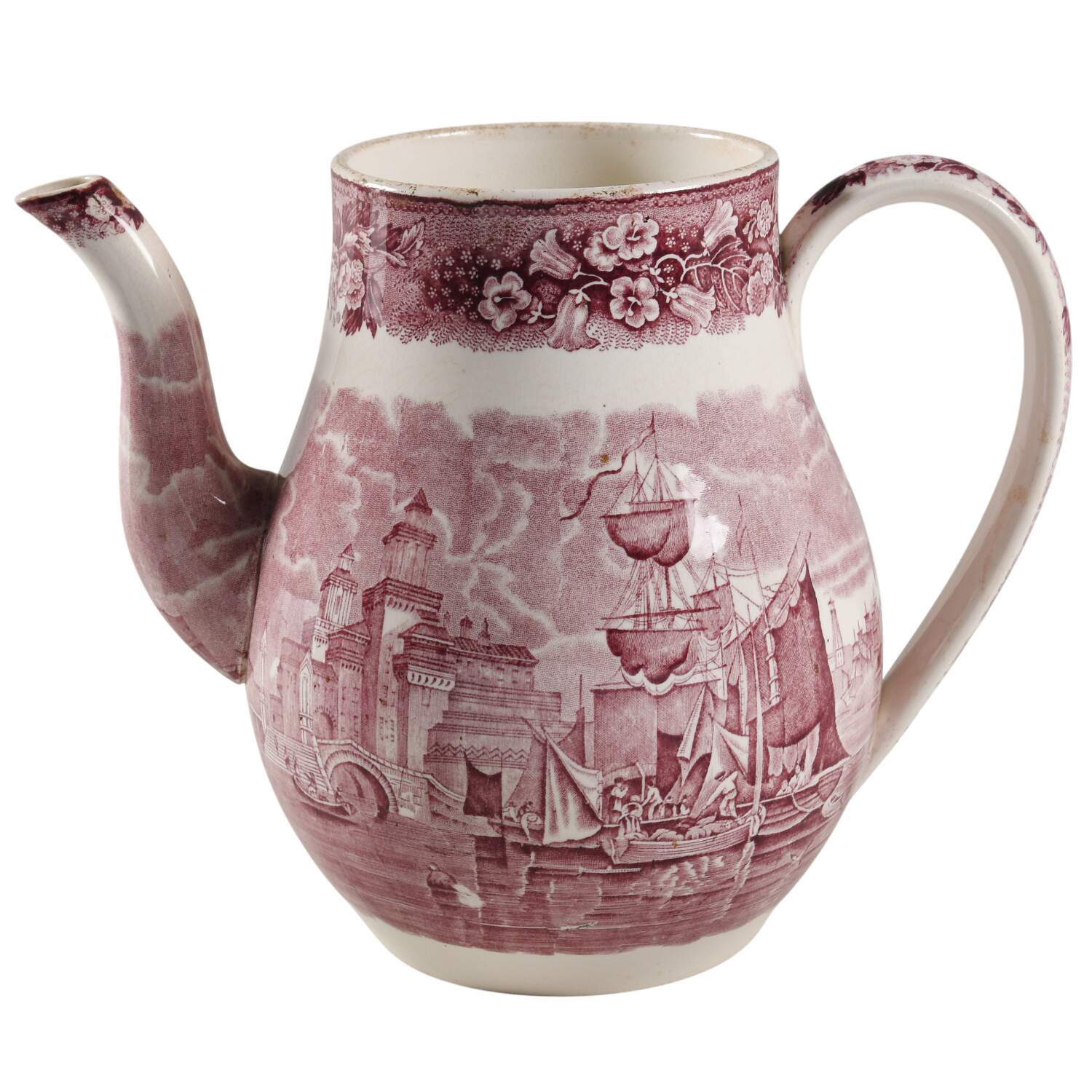 Ferrara Plum (No Trim) Coffee Pot No Lid by Wedgwood-1