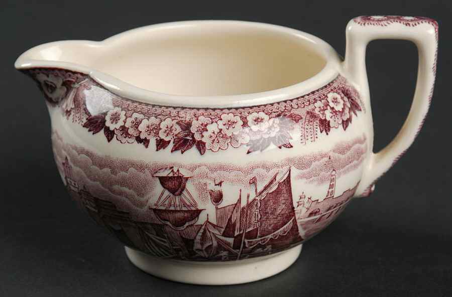 Ferrara Plum (No Trim) Mini Creamer by Wedgwood-1