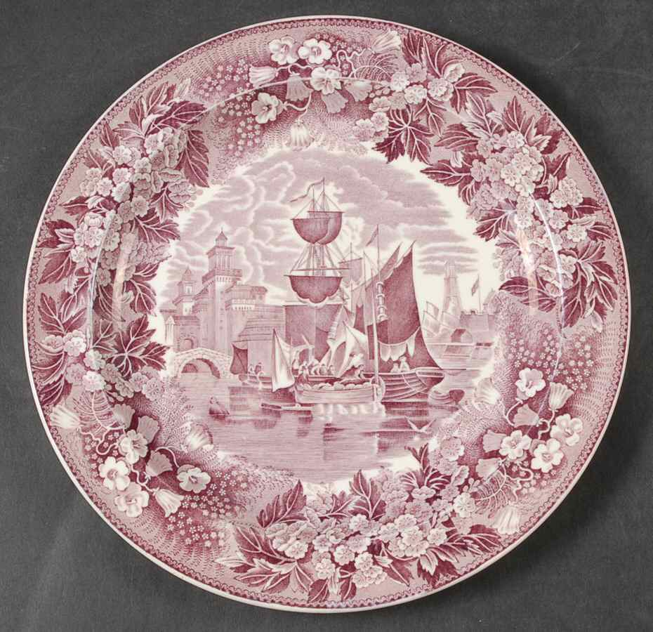 Ferrara Plum (No Trim) Luncheon Plate by Wedgwood-1