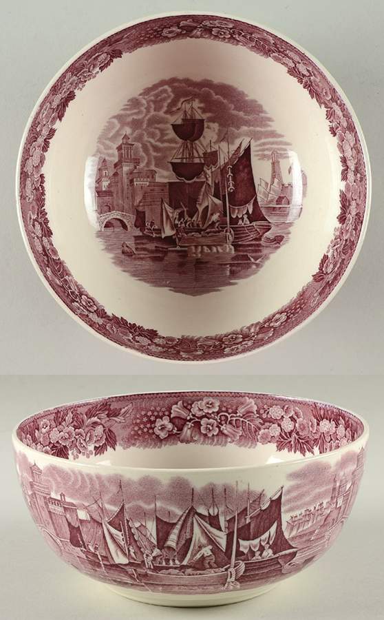 Ferrara Plum (No Trim) 6" Mixing Bowl by Wedgwood-1