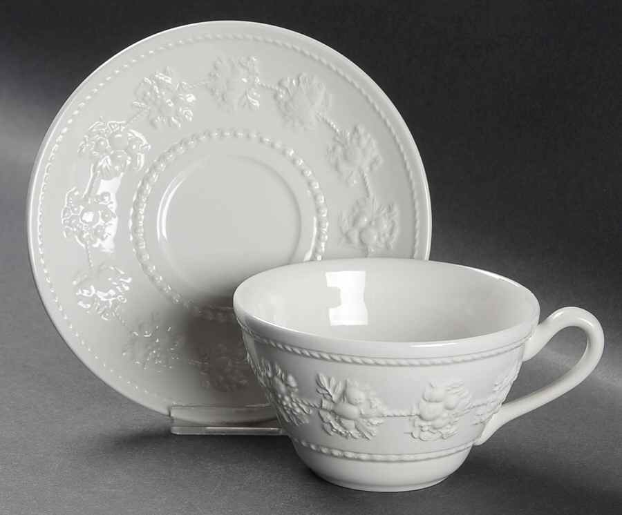 Festivity Breakfast Cup & Saucer Set by Wedgwood-1