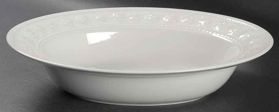 Festivity 11" Oval Vegetable Bowl by Wedgwood-1