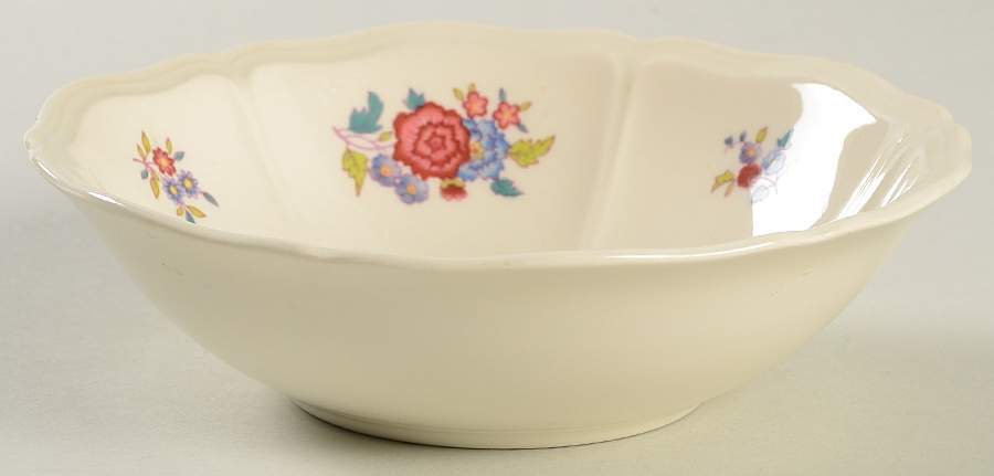Floral Basket Fruit/Dessert (Sauce) Bowl by Wedgwood-1