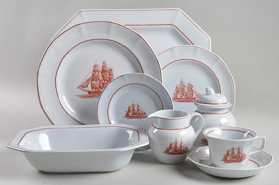 Flying Cloud Rust 45 Piece Starter Set by Wedgwood-1