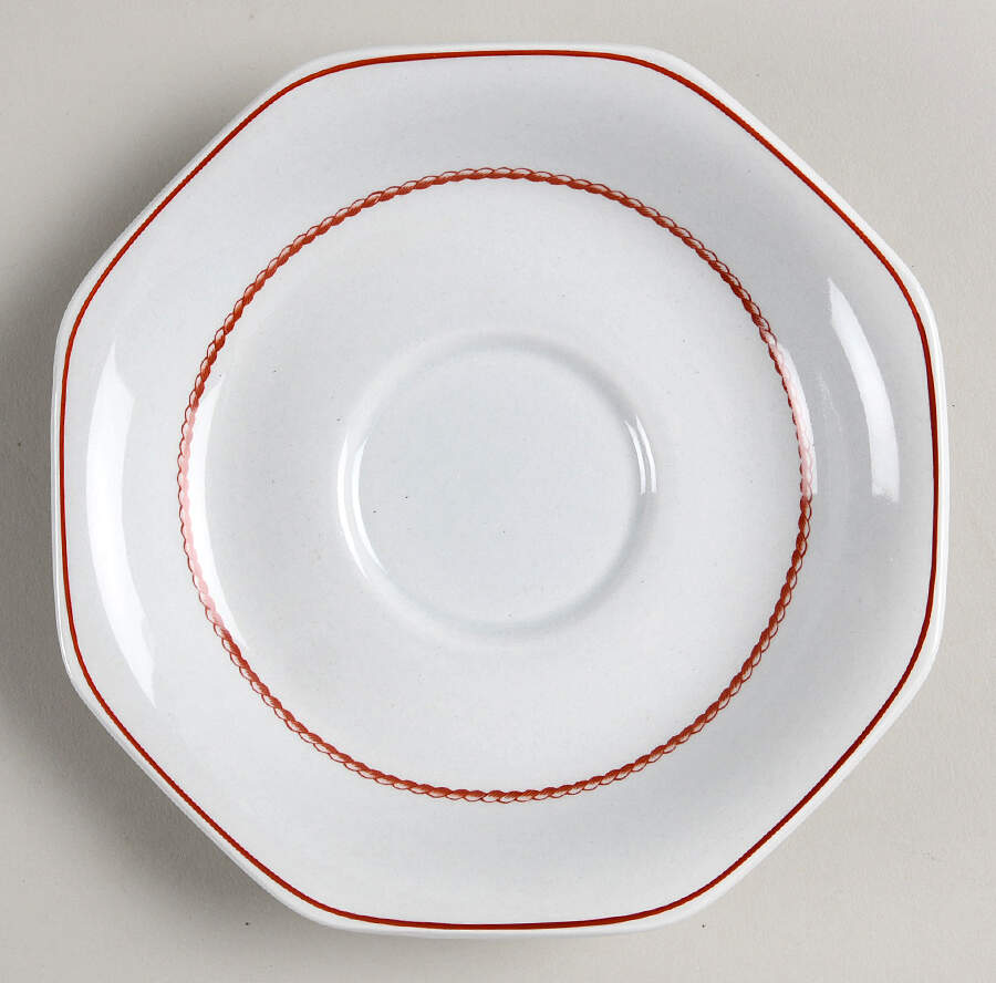 Flying Cloud Rust Saucer for Cream Soup Bowl by Wedgwood-1